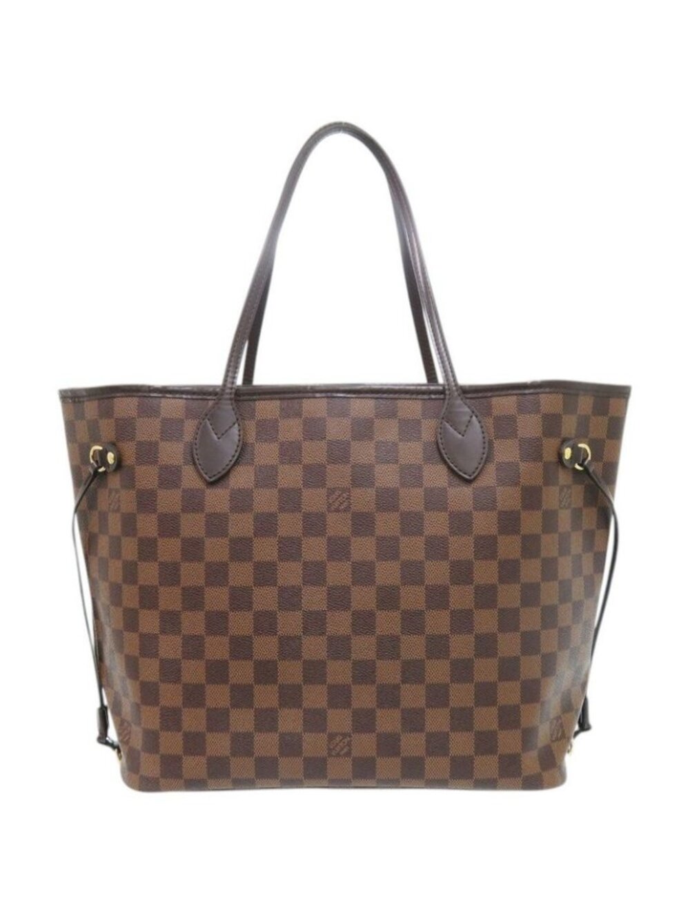 Louis Vuitton Neverfull MM Pouch Damier Cerise Tote - Picture 2 of 9
